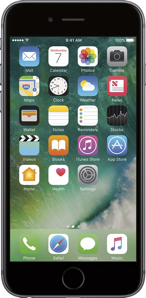 Apple Iphone 6s 64gb Space Gray Verizon Mkry2lla Best Buy