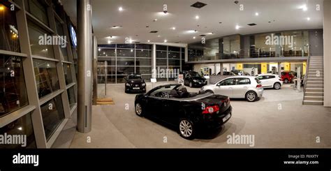 Volkswagen Car Dealership Stock Photo Alamy