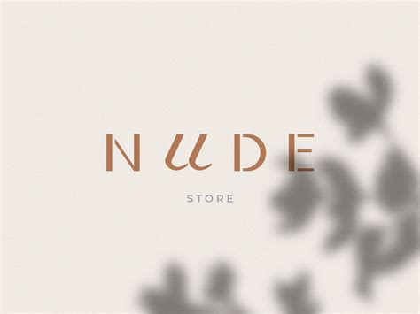 nude by Roman К logo branding on Dribbble