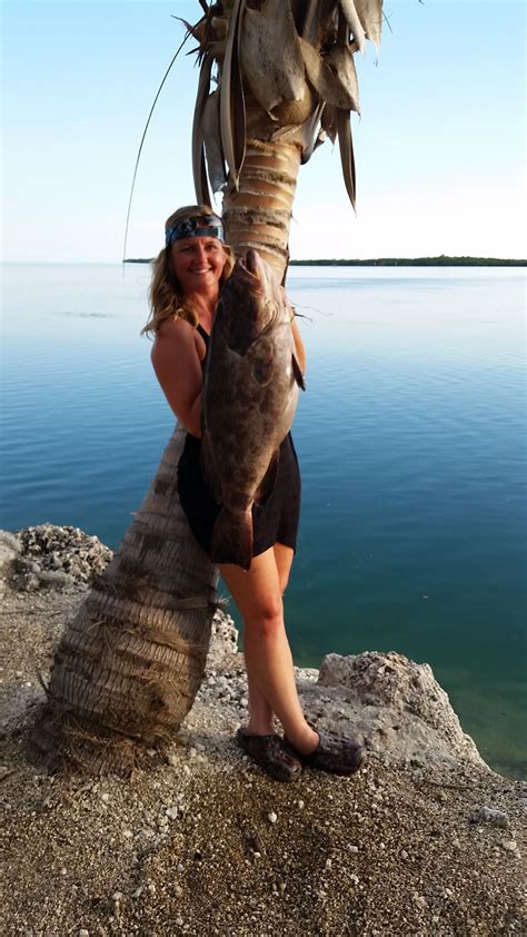 Lisa Rollins Catch From Spearfishing In The Marquesas Another Woman