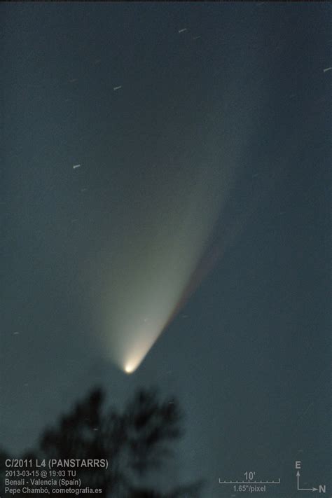 Comet Panstarrs En Route To Andromeda Galaxy Encounter Universe Today