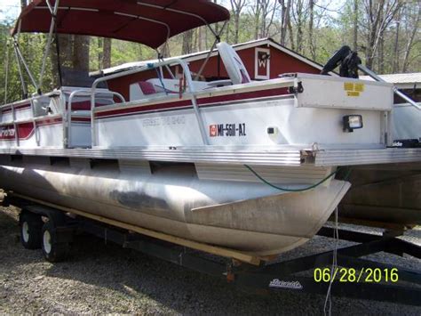 1994 Starcraft Pontoon Boat 24 Ft 6500 Mills Creek Boats For