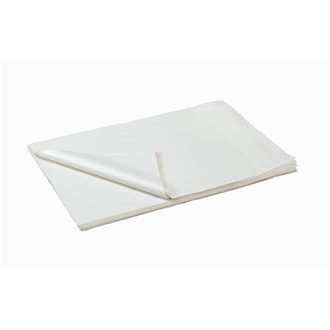 Tissue Paper 100 Percent Recycled Sheet 500x750mm White Pack 480