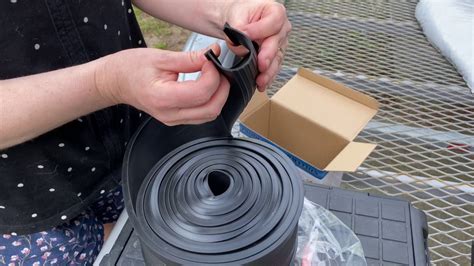 Detach the carpet from the tack strip. Replacing installing a garage door seal DIY that's what ...