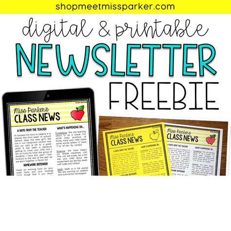 Free Editable Newsletter Templates For Word