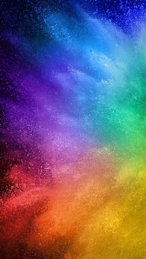 Rainbow Color Iphone Wallpapers Wallpaper Cave