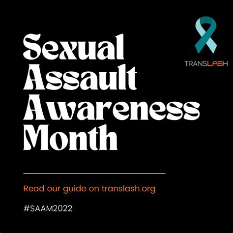Trans Affirming Resources For Sexual Assault Awareness Month Translash