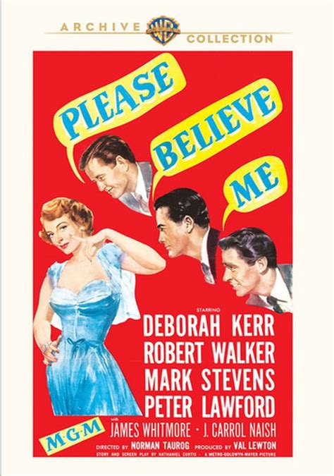 Lauras Miscellaneous Musings Tonights Movie Please Believe Me 1950