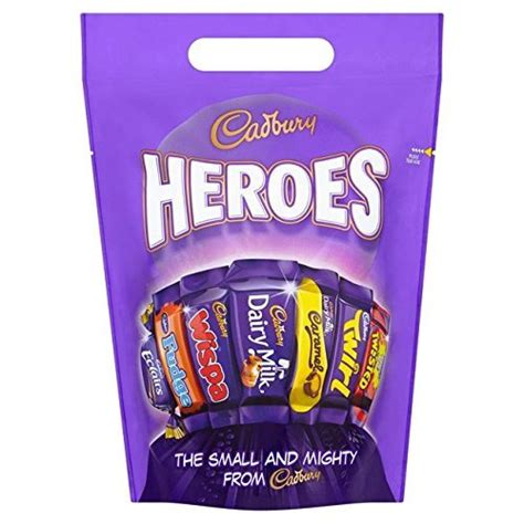 Cadbury Heroes Chocolate Pouch 460g Approved Food