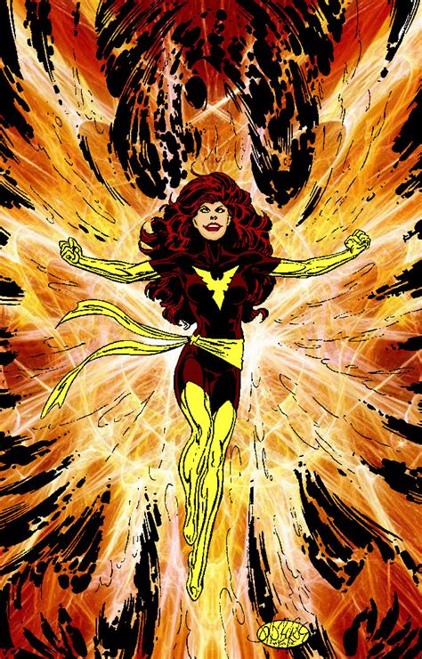 Art by rick leonardi and marc silverstri. Dark Phoenix Rises! by markdominic on DeviantArt