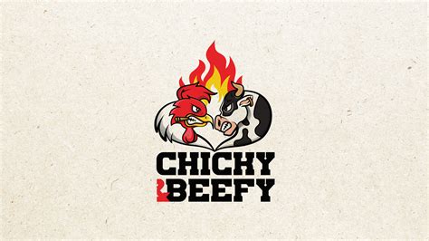 Chickyandbeefy Branding On Behance