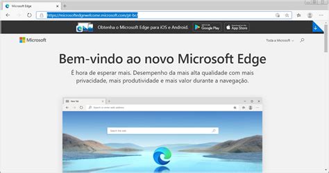 Profissionais De Tecnologia Novo Microsoft Edge Para Windows 7