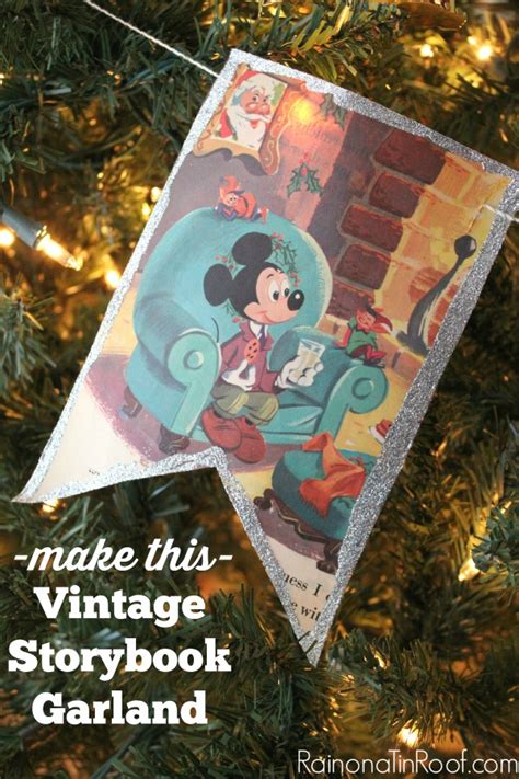Vintage Storybook Garland Add Some Character To Your Tree