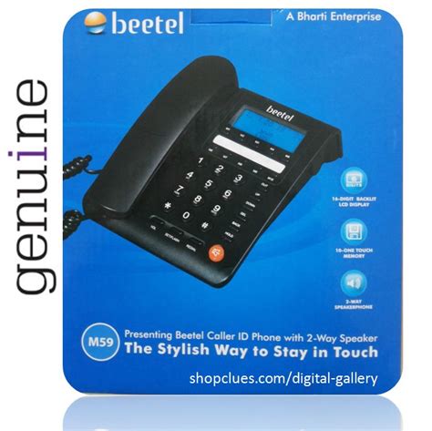 Buy Beetel M59 Landline Telephone Instrument For Bsnl Airtel Mtnl Tata