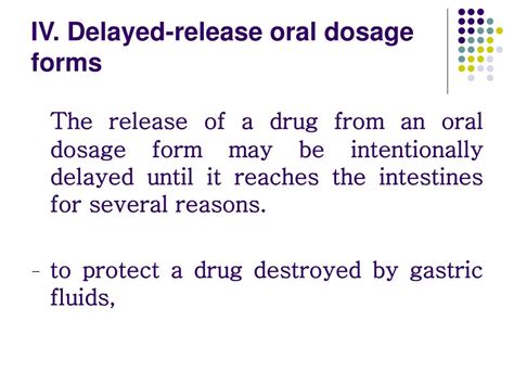 Ppt 8 Modified Release Dosage Forms And Drug Delevery Systems