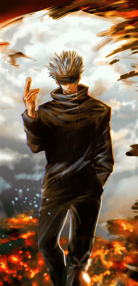 Hd wallpapers and background images. 1080x2244 Satoru Gojo Jujutsu Kaisen Art 1080x2244 ...