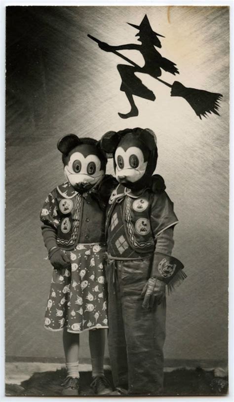 creepy vintage halloween costumes from the 1900s to 1950s ~ vintage everyday
