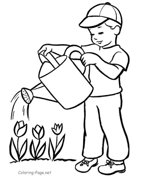 Print coloring page download pdf. Coloring Pages Plants - Coloring Home