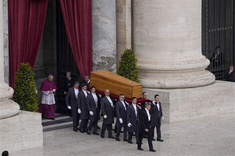 Thousands mourn Benedict XVI at funeral celebrated by pope - The Boston