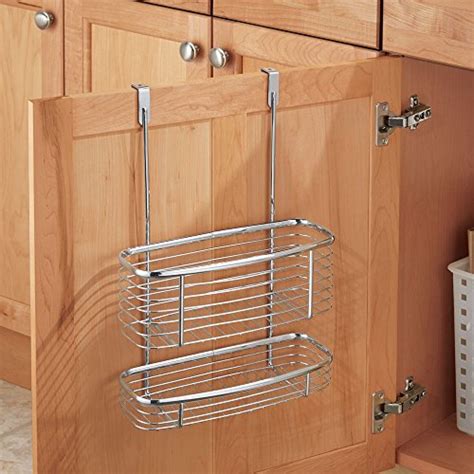 If you have tiny kitchen space and yet you want to beautify it, then this is a smart design. Kitchen Storage Organiser Basket Tidy, Chrome, Cupboard ...