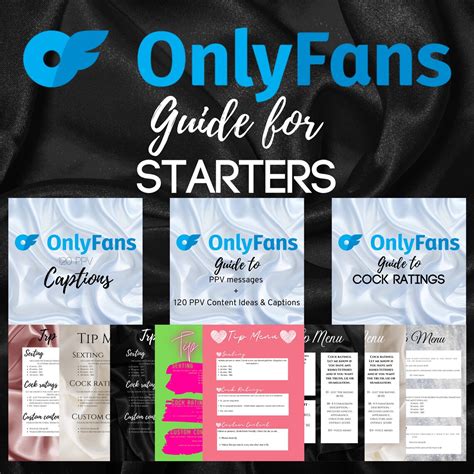 Onlyfans Guide For Starters Ppv Messages Content Ideas Etsy