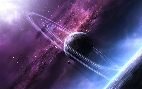 Hd Wallpaper Download 3840x2400 Stars Space Glow Planet Background