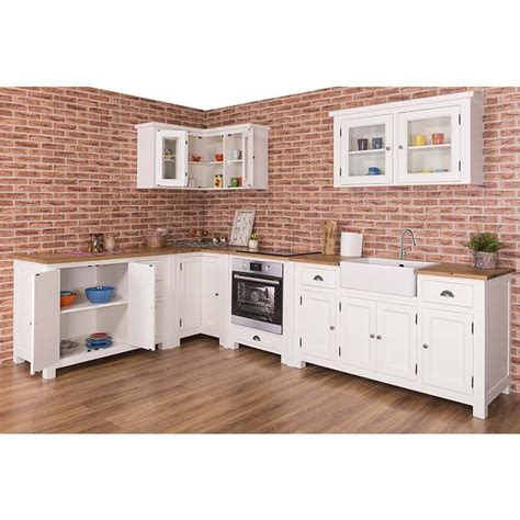 Découvrez nos meubles de cuisine en kit pas chers sur but. Meuble d'angle haut de cuisine ROMANE - (98+98)x31x65 cm ...
