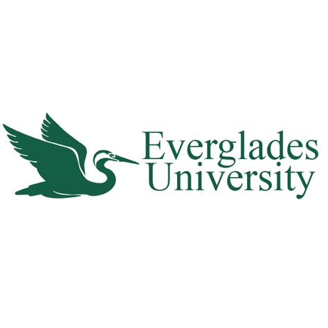 Everglades University With Egret Design Mark Teamlaw