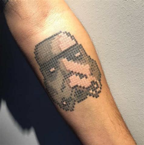 32 Cross Stitch Tattoo Examples Any Inked Fan Will Love