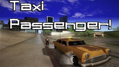 Gta San Andreas Taxi Ride Mod Install Youtube