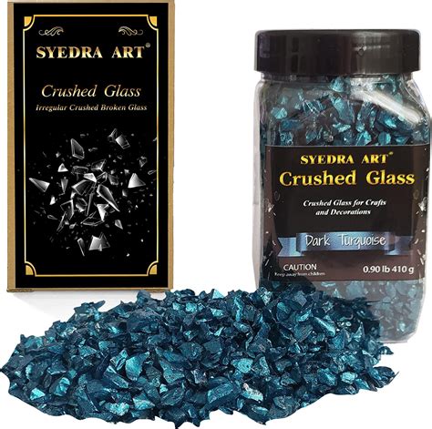 Syedra Crushed Glass For Craftsglitter Crushed High