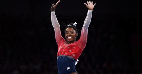 Watch Simone Biles Pull Off A Move No Woman Has Done In A Gymnastics