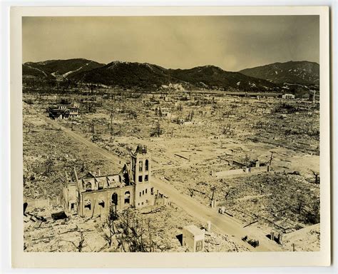 Hiroshima Ground Zero 1945 Images Icp