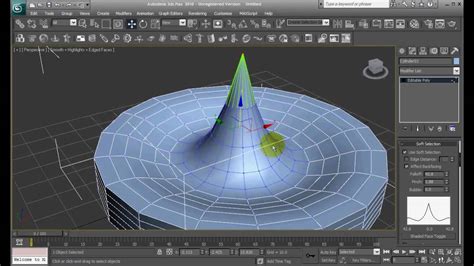 3ds Max Soft Selection Tutorial Youtube