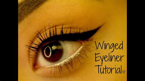 Winged Eyeliner Tutorial Youtube