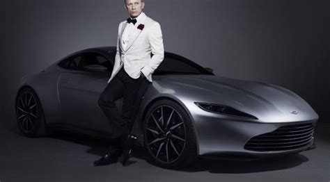 X Daniel Craig James Bond Aston Martin Car Photoshoot X