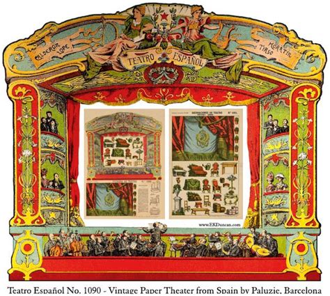 Ekduncan My Fanciful Muse Spanish Paper Theater Images Part 2