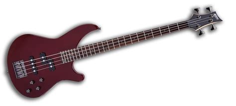 Mb200br Mitchell Electric Bass Guitar Blood Red Mitchell Guitars