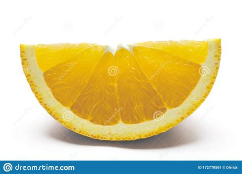 Orange Wedge Stock Image Image Of Fruit Space Orange 172778561