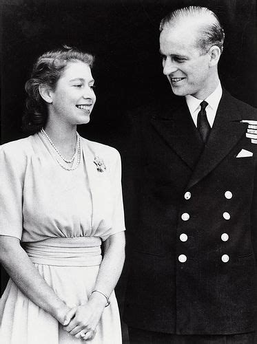 Estp #mbti #official typing #c: Engagement of Princess Elizabeth and Lt Philip Mountbatten ...