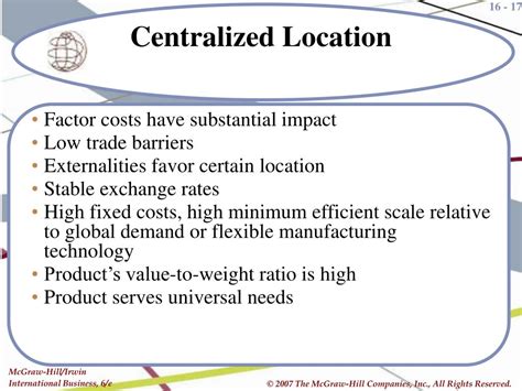 PPT - Global Production, Outsourcing, and Logistics PowerPoint