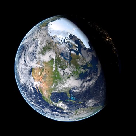 Gambar Kosmos Suasana Ruang Tenaga Surya Bola Dunia Luar