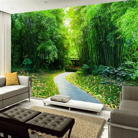 Beibehang Papel De Parede Custom 3d Nature Wallpaper Room Bedroom Scene
