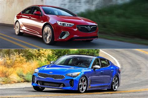 How The 2018 Buick Regal Gs Stacks Up Against The Kia Stinger Gt