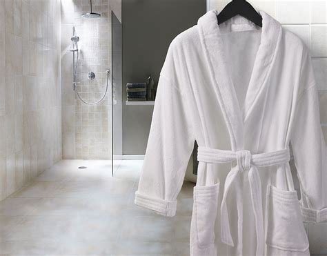 Terry Velour Shawl Robe Shop Courtyard Cotton Terry Hotel Robes And