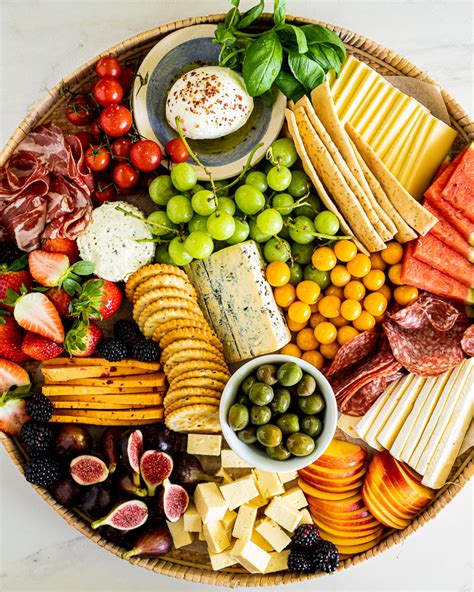 Easy Summer Fruit And Cheese Platter Simply Delicious