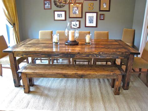 How To Make A Diy Farmhouse Dining Room Table Restoration