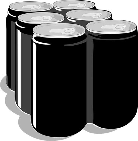 Cans Tins Six Pack · Free Vector Graphic On Pixabay