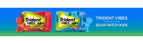 Trident Vibes Sour Patch Kids Redberry Sugar Free Gum 4