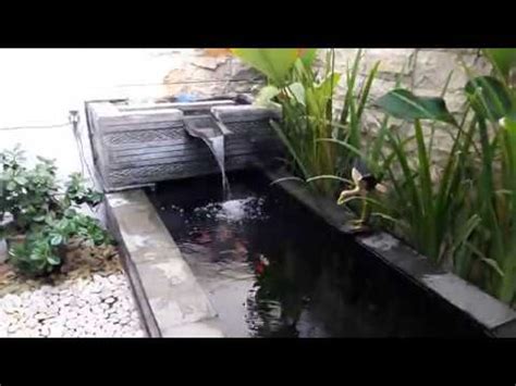 Pastikan dulu kamu telah membaca idealnya jika membuat kolam koi dengan kedalaman 30 cm, maka perlu panjang kolam sekitar 1 meter. Mini Koi Pond On Rooftop 1 | Doovi